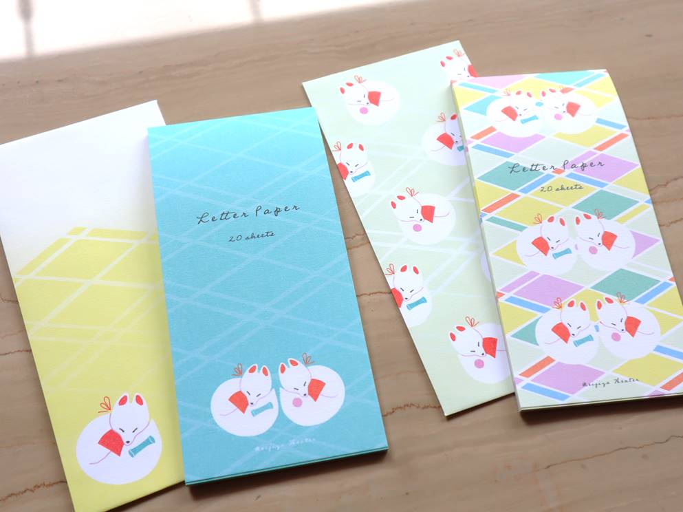 明治座オリジナル文具【おきつねセット】